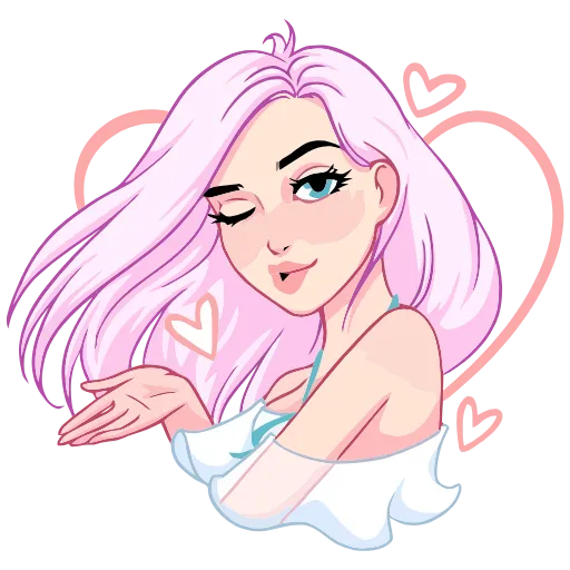 😘 Эмодзи «Жаркая Летта» для Telegram