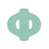 🧼 Эмодзи «Бирюзовые буквы в шоколаде» для Telegram