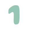 🧼 Эмодзи «Бирюзовые буквы в шоколаде» для Telegram