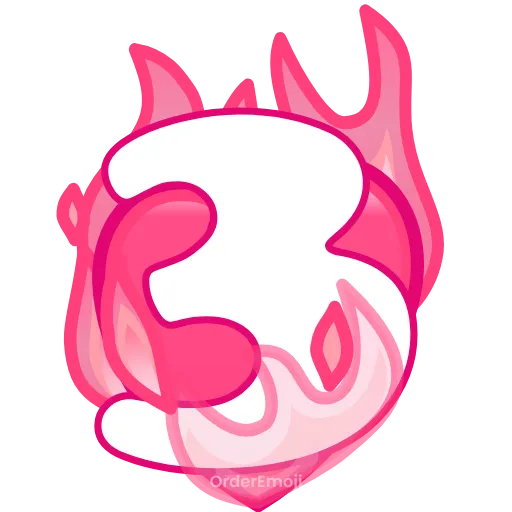 💘 Эмодзи «pink letters #forgirls #pink #color» для Telegram
