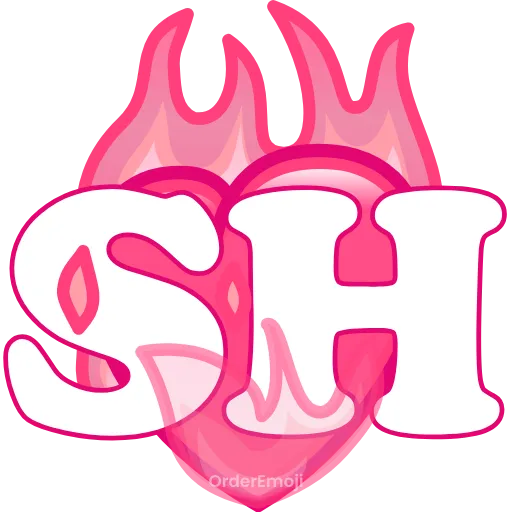 💘 Эмодзи «pink letters #forgirls #pink #color» для Telegram