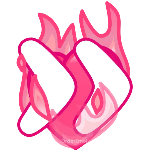💘 Эмодзи «pink letters #forgirls #pink #color» для Telegram