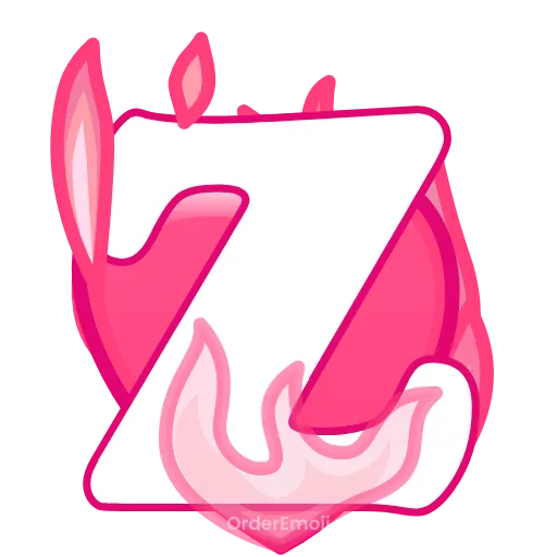 💘 Эмодзи «pink letters #forgirls #pink #color» для Telegram