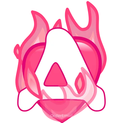 💘 Эмодзи «pink letters #forgirls #pink #color» для Telegram
