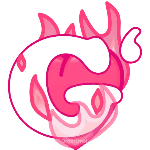 💘 Эмодзи «pink letters #forgirls #pink #color» для Telegram