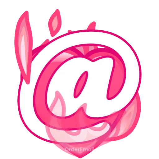 💘 Эмодзи «pink letters #forgirls #pink #color» для Telegram