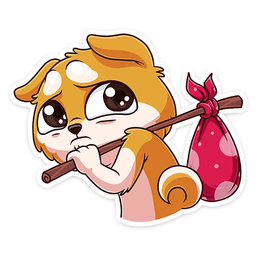 🚶 Стикер «Letto» для Telegram