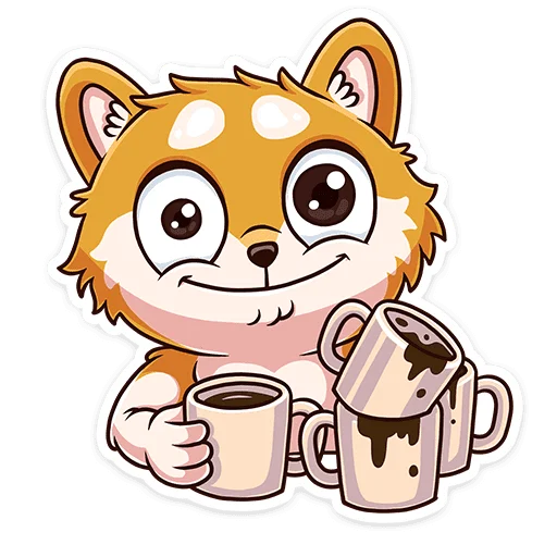 ☕️ Стикер «Летто» для Telegram