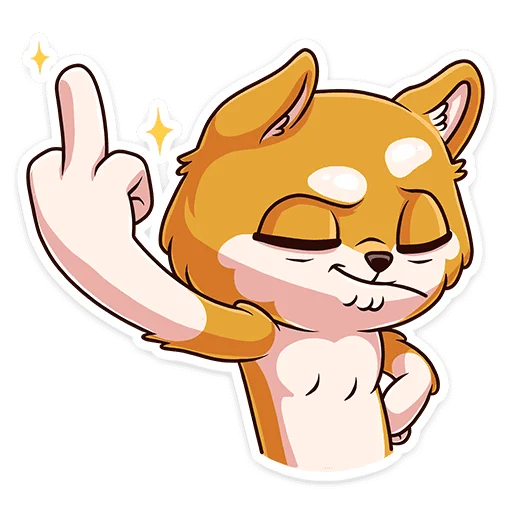 🖕 Стикер «Летто» для Telegram