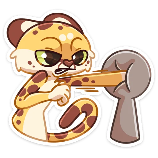 👊 Стикер «Лекс» для Telegram