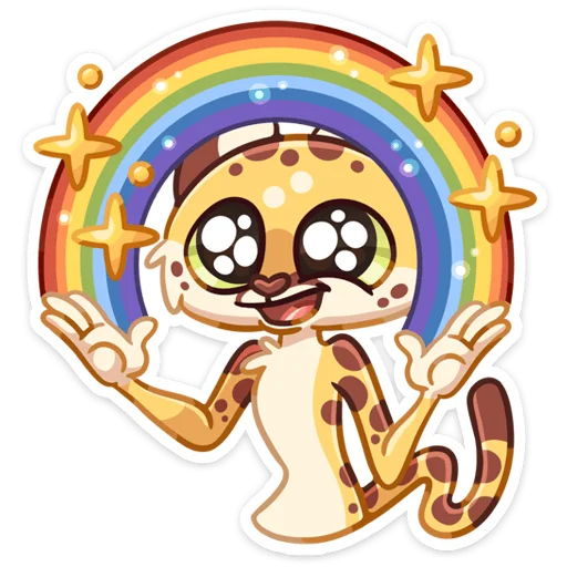 🌈 Стикер «Лекс» для Telegram