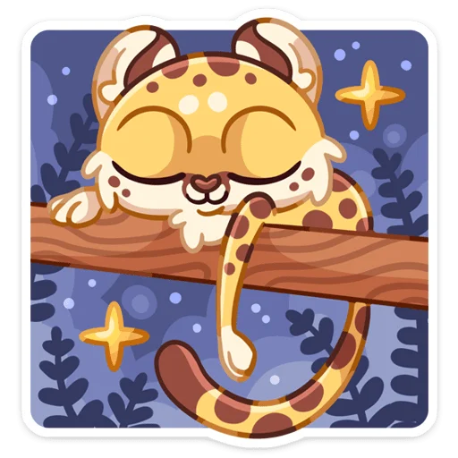 😴 Стикер «Лекс» для Telegram