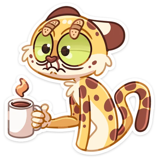 ☕️ Стикер «Лекс» для Telegram
