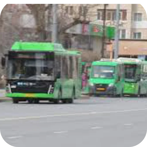🚗 Стикер «Автобусы» для Telegram