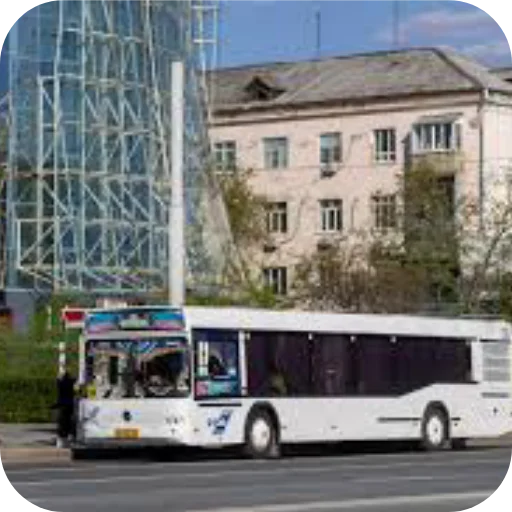 🚌 Стикер «Автобусы» для Telegram