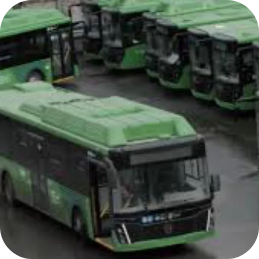 🚗 Стикер «Автобусы» для Telegram