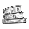 📚 Эмодзи «Библиотека» для Telegram