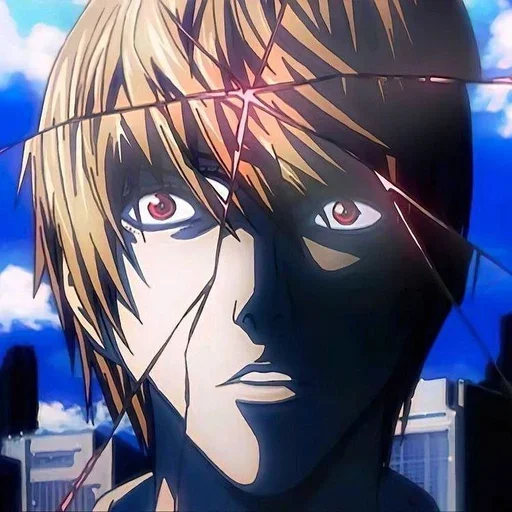 📓 Стикер «Light Yagami Death Note» для Telegram