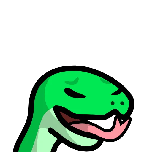 😀 Стикер «LIHKG Snake» для Telegram