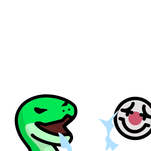 🤡 Стикер «LIHKG Snake» для Telegram