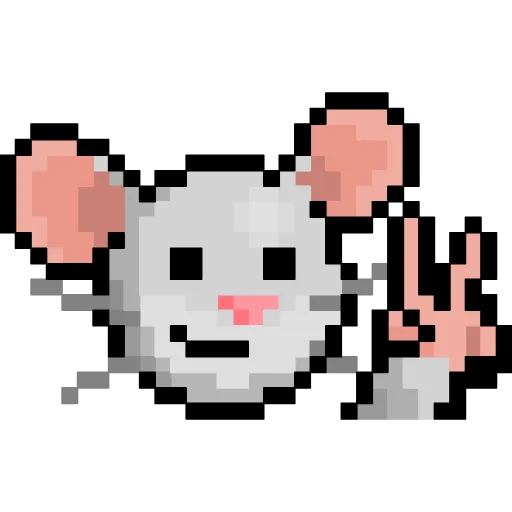 ✌️ Стикер «LIHKG Mouse Animated (Unofficial)» для Telegram