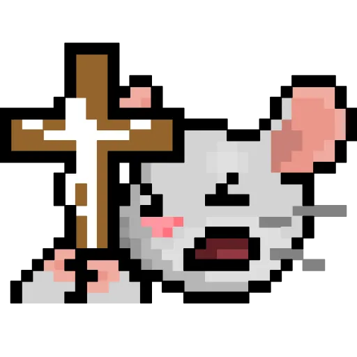 ✝️ Стикер «LIHKG Mouse Animated (Unofficial)» для Telegram