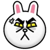 🐰 Эмодзи «line emojis» для Telegram