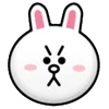 🐰 Эмодзи «line emojis» для Telegram