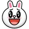 🐰 Эмодзи «line emojis» для Telegram
