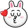 🐰 Эмодзи «line emojis» для Telegram