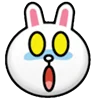 🐰 Эмодзи «line emojis» для Telegram