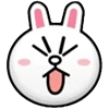🐰 Эмодзи «line emojis» для Telegram