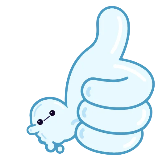👍 Стикер «Animated Like» для Telegram