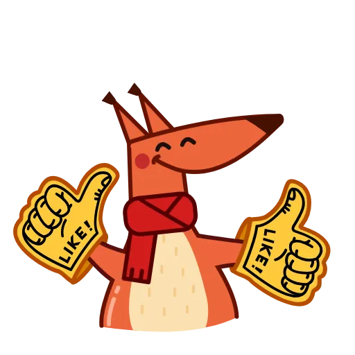 👍 Стикер «Animated Like» для Telegram