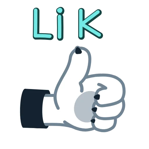 👍 Стикер «Animated Like» для Telegram