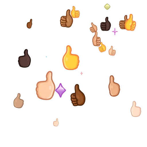 👍 Стикер «Animated Like» для Telegram