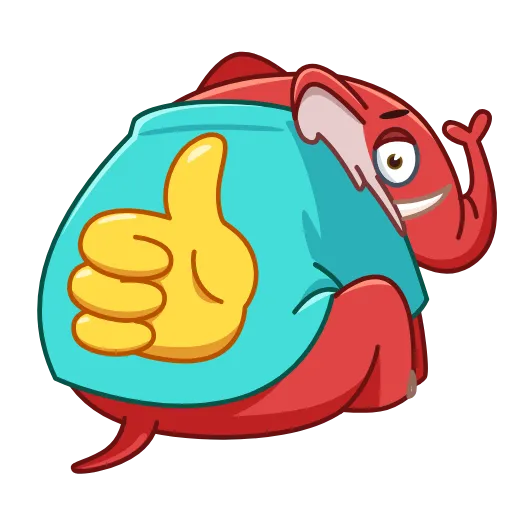 👍 Стикер «Animated Like» для Telegram