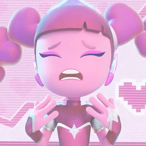 🩷 Стикер «ㅤ ۪ ︶ ݁ ᵗ᷒ᰰ ◟» для Telegram