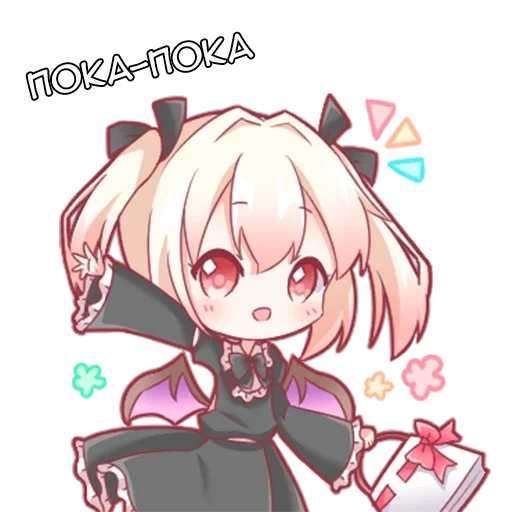 🌟 Стикер «Маленькая Дьяволица» для Telegram