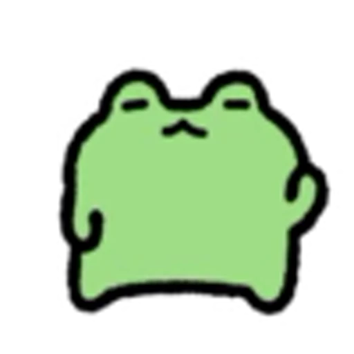 😑 Эмодзи «Little Frog» для Telegram