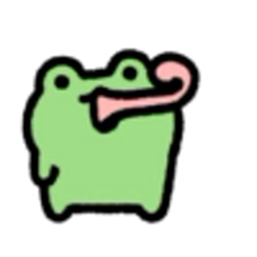 🐸 Эмодзи «Little Frog» для Telegram