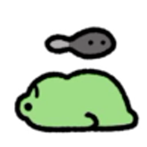 🐸 Эмодзи «Little Frog» для Telegram