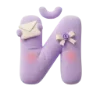 ☺️ Эмодзи «lilac vibe» для Telegram