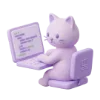 🖥 Эмодзи «lilac vibe» для Telegram