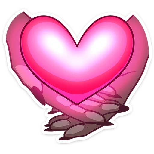 ❤ Стикер «Лилит 2 без надписей» для Telegram