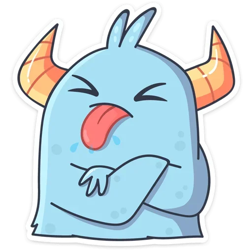 😛 Стикер «Лил Монстрик» для Telegram