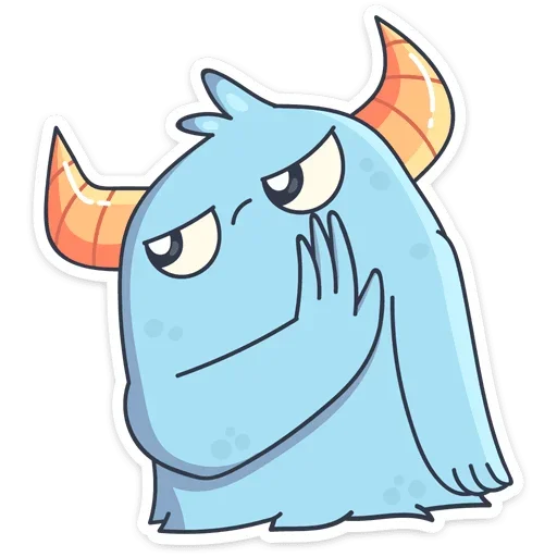 ⛔️ Стикер «Лил Монстрик» для Telegram