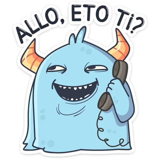📱 Стикер «Лил Монстрик» для Telegram