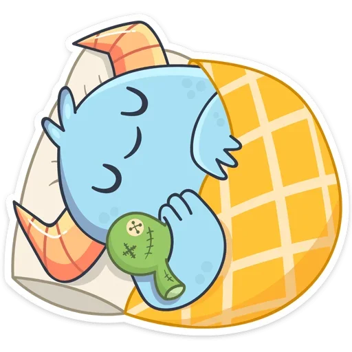 😴 Стикер «Лил Монстрик» для Telegram
