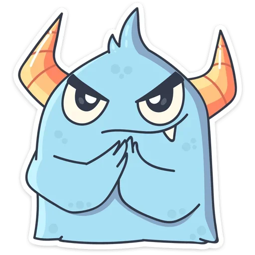 😈 Стикер «Лил Монстрик» для Telegram